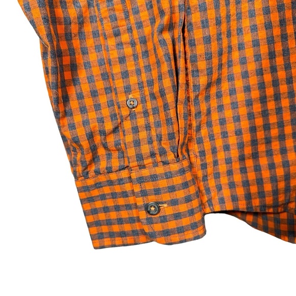 UNTUCKIT Plaid Cotton Long Sleeve Button Down Shirt - Picture 5 of 8